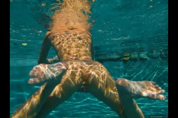 Фотосессия Татуированная блондинка