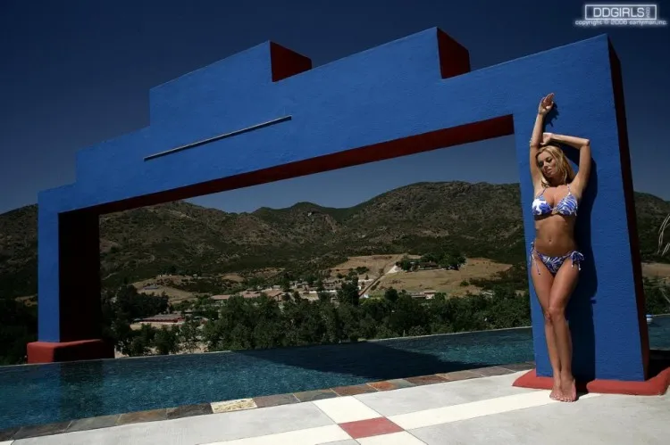 Фотосессия Зрелая блондинка