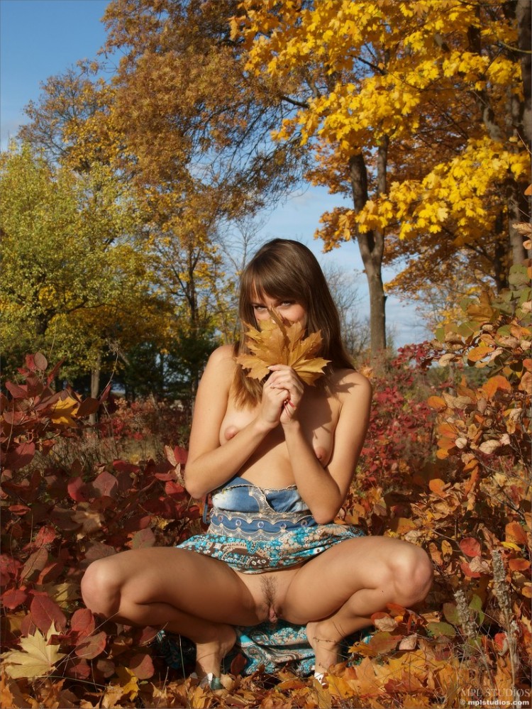 Средь опавших листьев