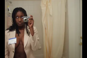 Фотосессия Эротика грудастой негритянки