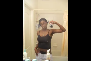 Фотосессия Эротика грудастой негритянки