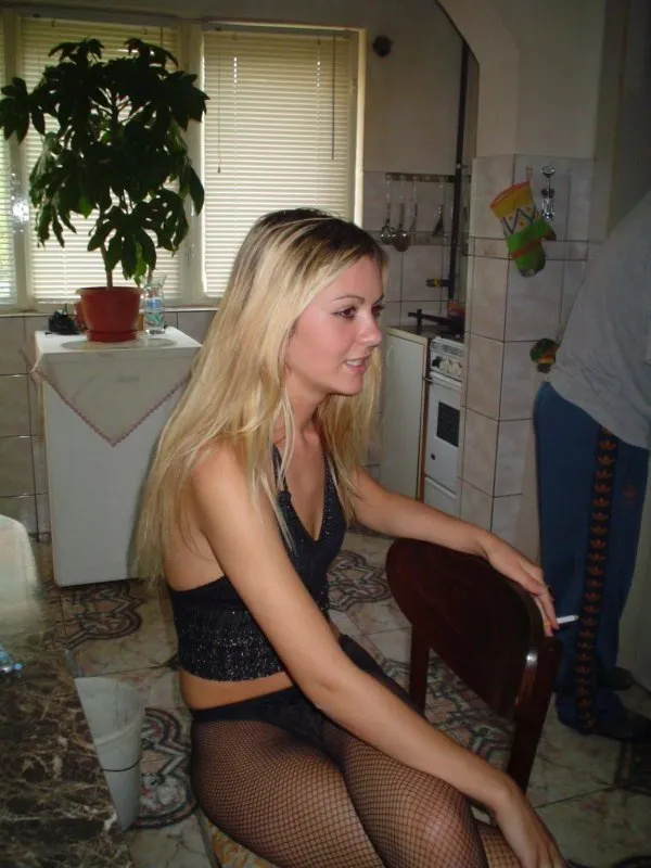 Фотосессия Домашнее красивой девушки