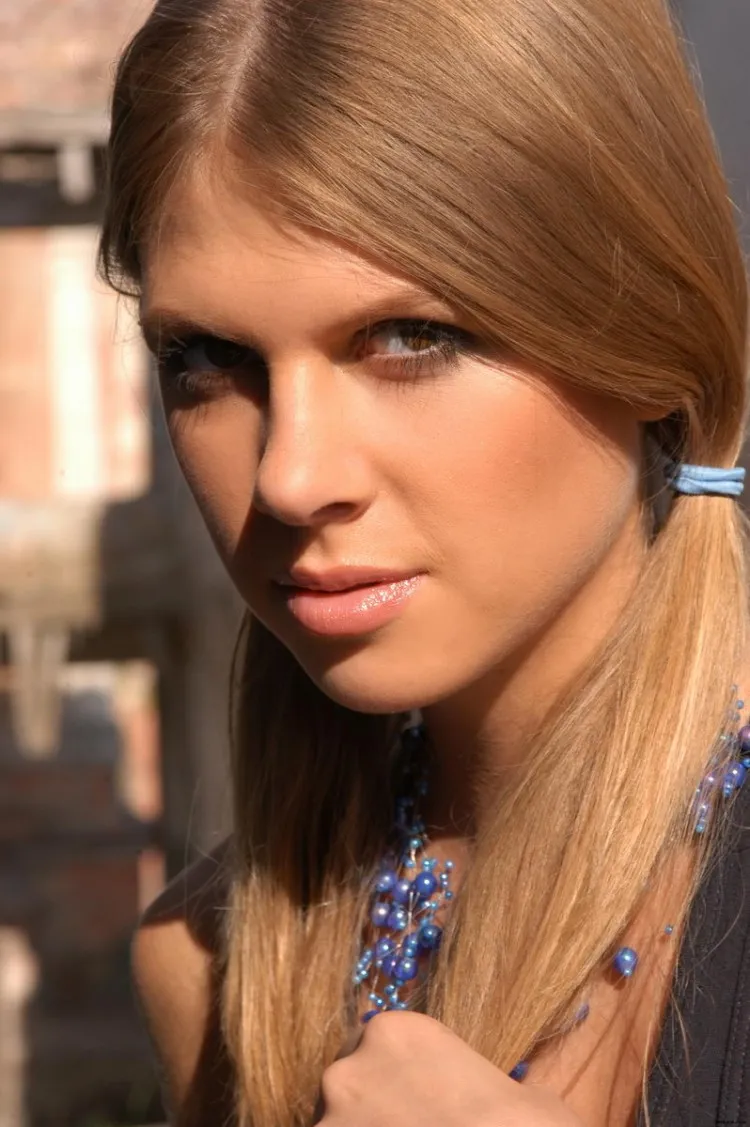 Фотосессия Тощая девчонка