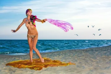 В восточных одеяниях