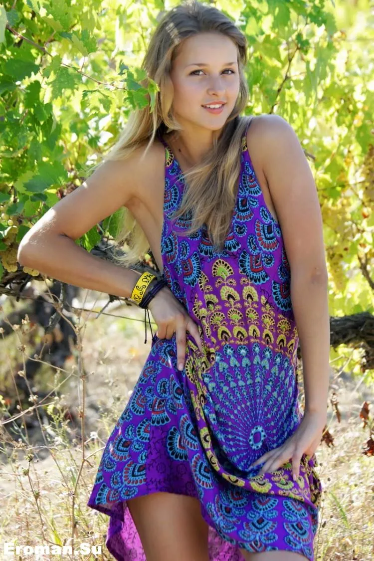 Фотосессия Любительница винограда