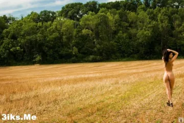 Девушка в поле