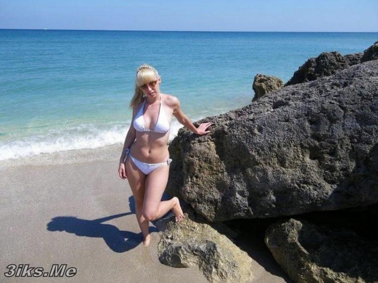 Домашний архив блондинки