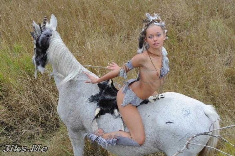 Фотосессия Первобытная эротика