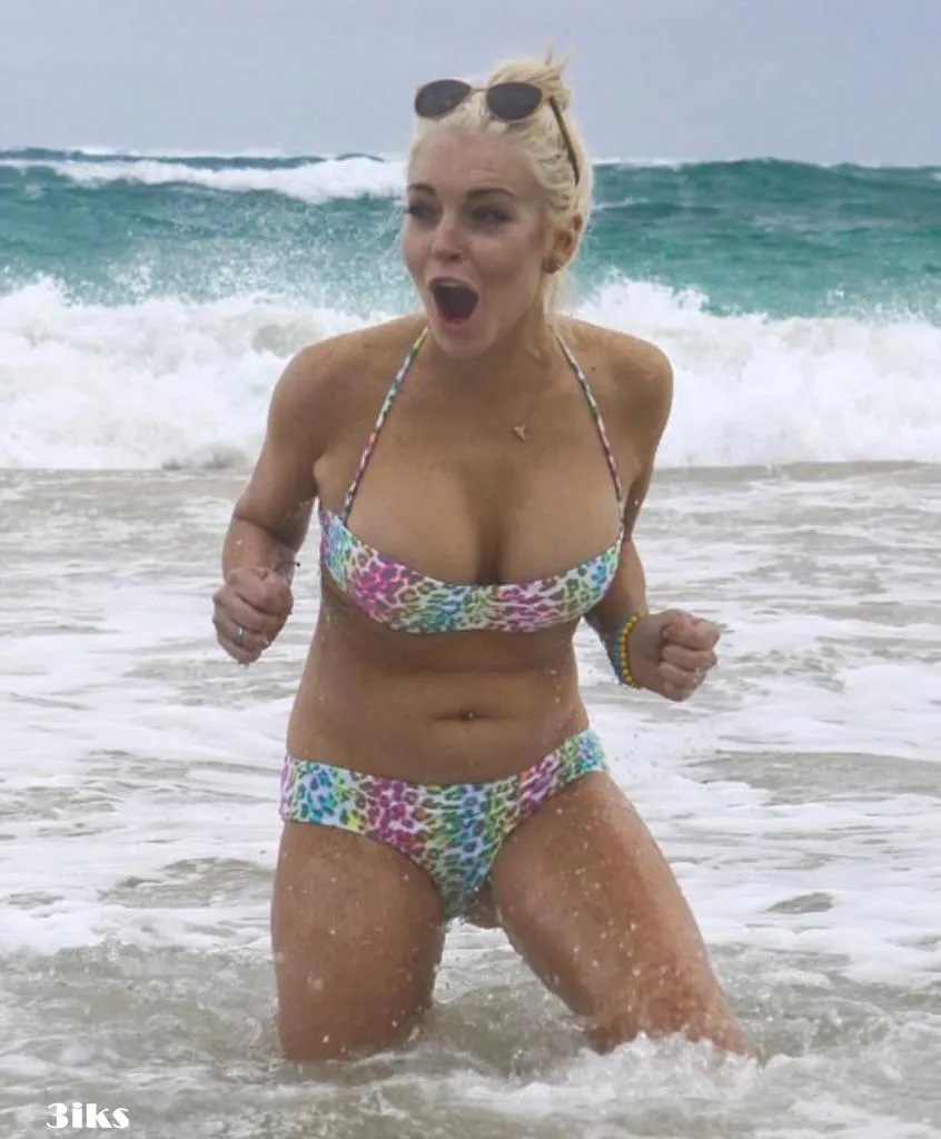 Фотосессия Обнажённая звезда Линдси Лохан