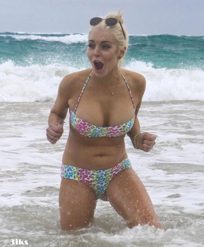 Обнажённая звезда Линдси Лохан