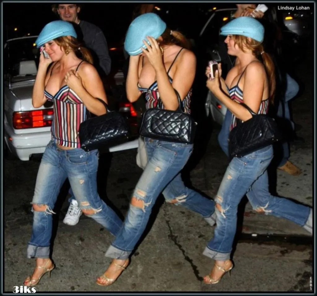 Фотосессия Обнажённая звезда Линдси Лохан