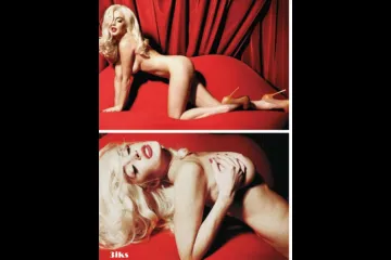 Фотосессия Обнажённая звезда Линдси Лохан