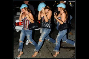 Фотосессия Обнажённая звезда Линдси Лохан