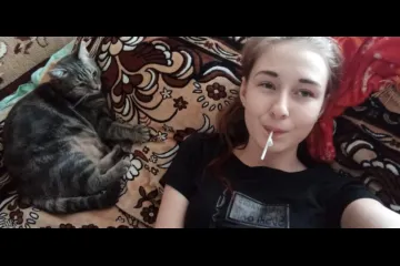 Фотосессия Молоденькая сосочка(18 лет)