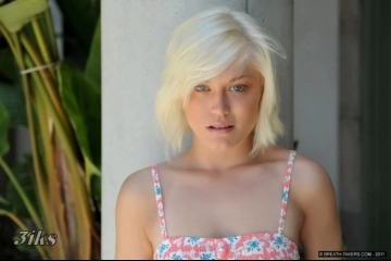 Фотосессия Домашние фото простой русской блондинки-2