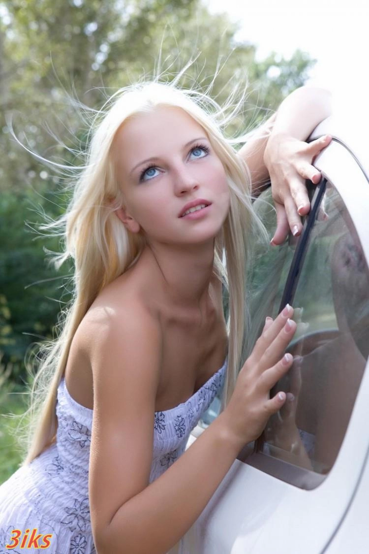 Фотосессия Белокурая голышом-5