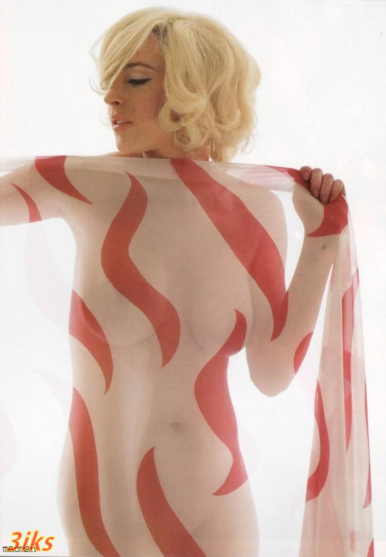 Голая Линдси Лохан-24