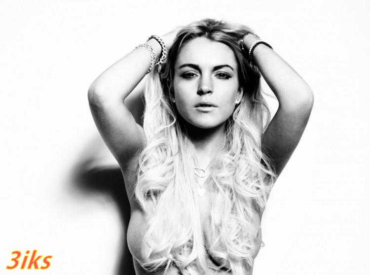 Голая Линдси Лохан-28