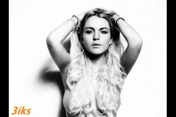 Фотосессия Голая Линдси Лохан-28