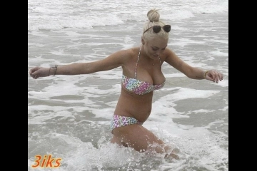 Фотосессия Голая Линдси Лохан-34